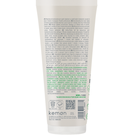 Masca de reconstructie pentru par, Actyva Nuova Fibra, 200 ml, Kemon 659799