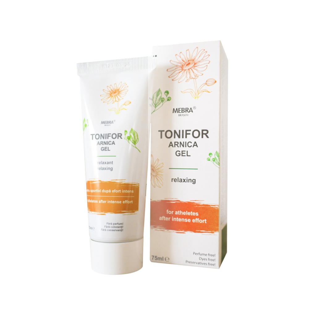 Tonifor arnica gel relaxant, 75 ml, Mebra