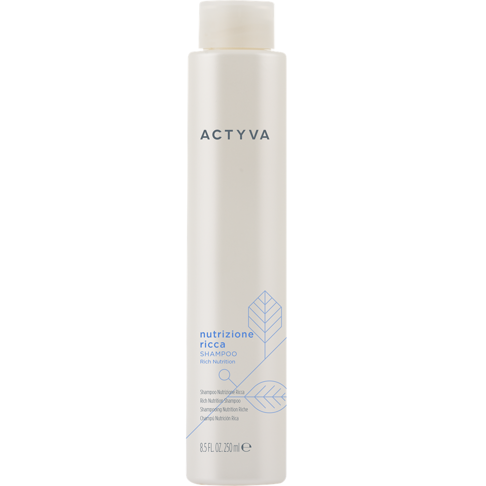 Sampon de hidratare intensa Actyva Nutrizione Ricca, 250 ml, Kemon