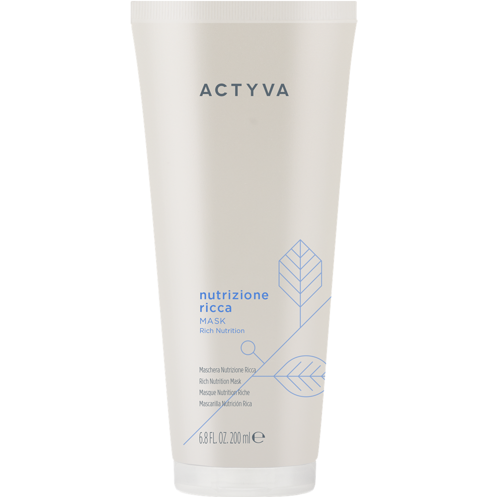 Masca de hidratare intensa Actyva Nutrizione Ricca, 200 ml, Kemon