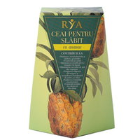 Ceai pentru slabit cu ananas, 60 g, Rya Vita