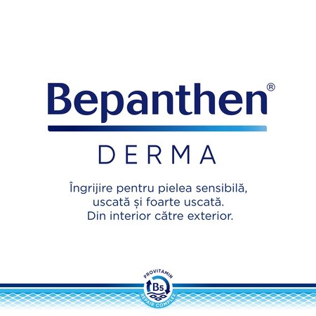 Lotiune reparatoare pentru corp Bepanthen Derma, 400 ml, Bayer 725744