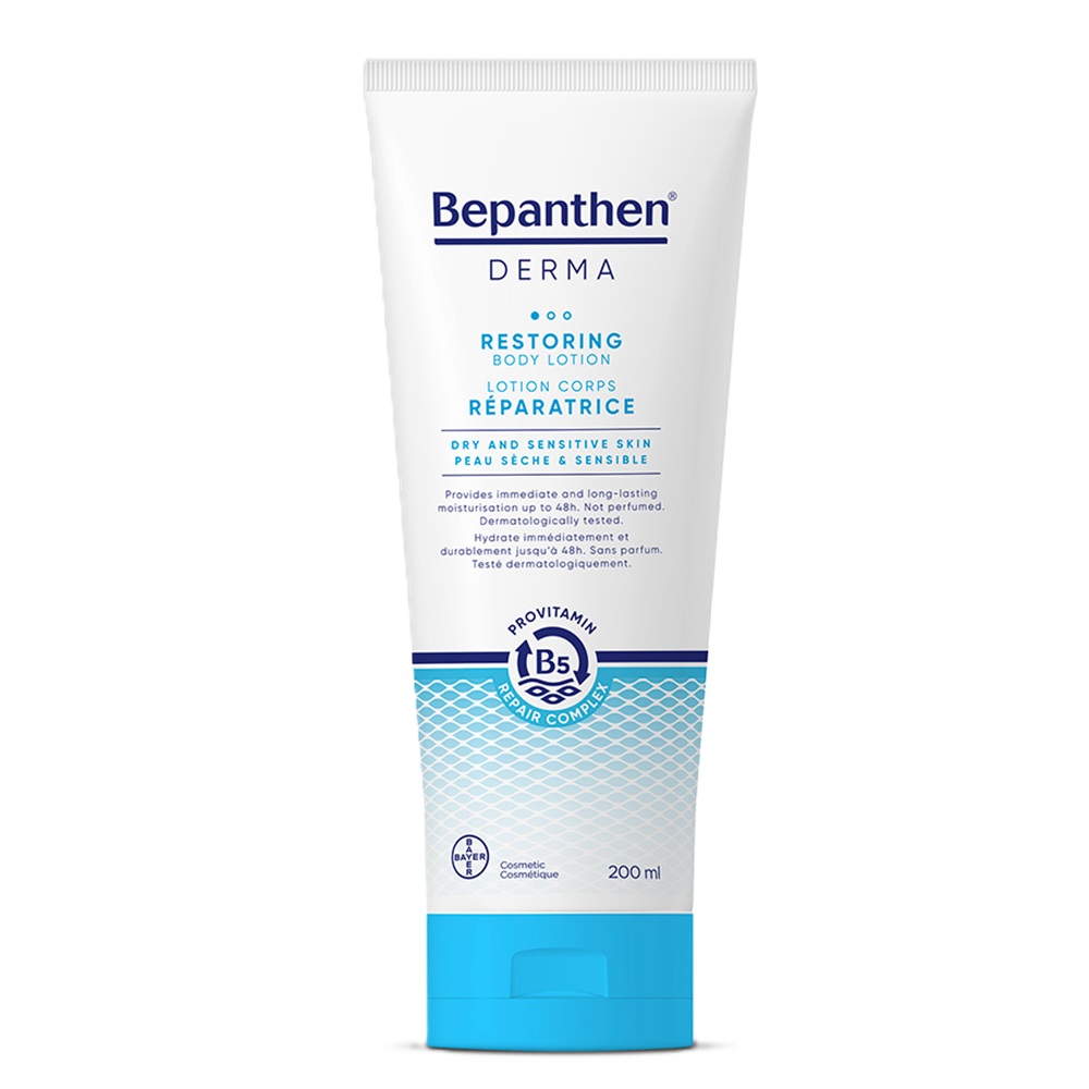 Lotiune reparatoare pentru corp Bepanthen, 200 ml, Bayer