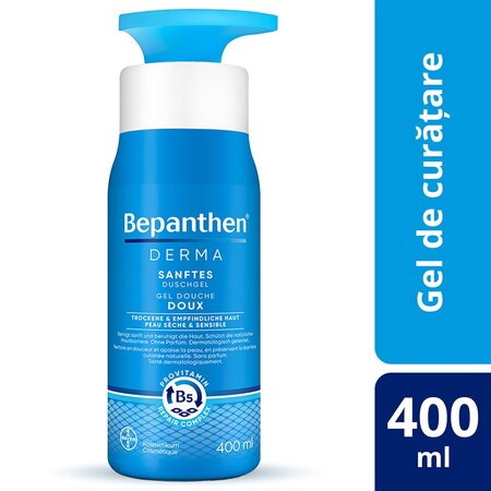 Gel de curatare pentru corp Bepanthen Derma, 400 ml, Bayer 725746