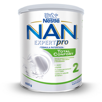 Lapte praf de la 6 luni Nan Expertpro Total Confort, 2, 800 g, Nestle