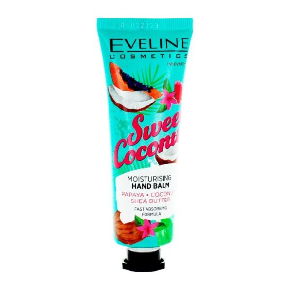 Balsam pentru maini Sweet Coconut, 50 ml, Eveline Cosmetics