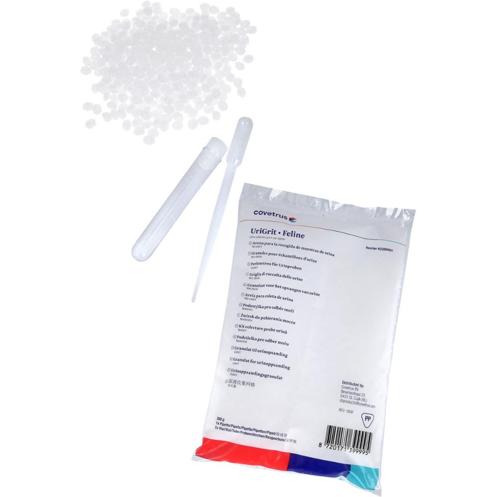 Nisip pentru recoltare probe urina pisica Urigrid, 200 g, Cvet