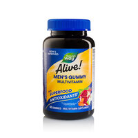 Jeleuri pentru barbati Alive Men's Gummy Multivitamin, 60 bucati, Secom