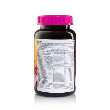 Jeleuri pentru femei Alive Women's Gummy Multivitamin, 60 bucati, Secom 723682