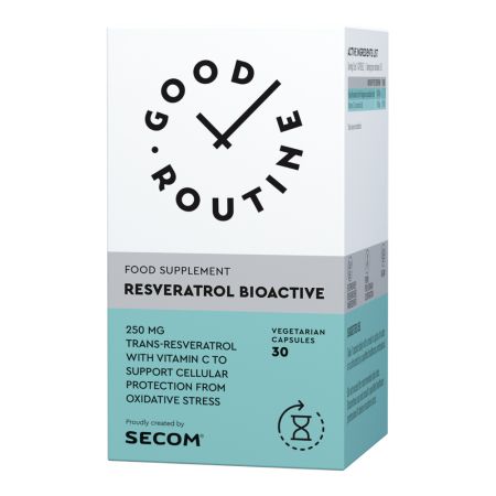 Resveratrol Bioactive Good Routine, 30 capsule vegetale, Secom