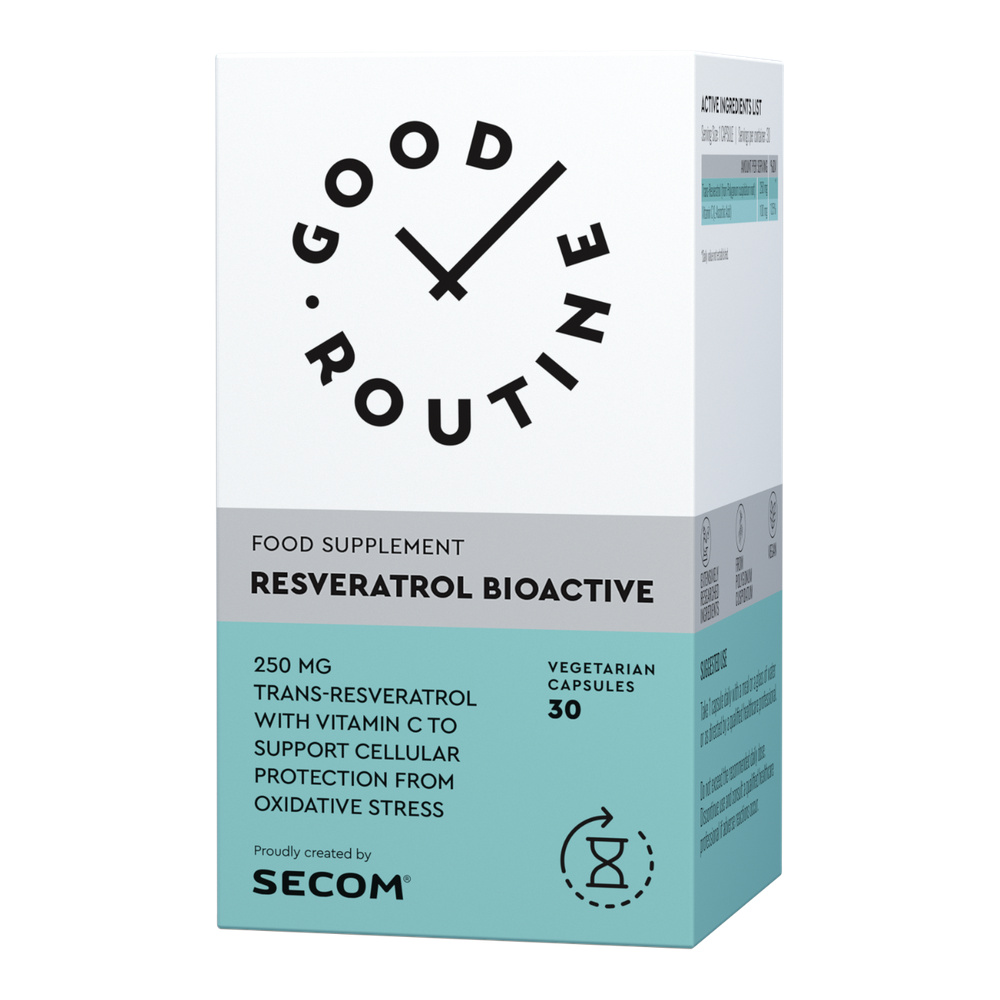 Resveratrol Bioactive Good Routine, 30 capsule vegetale, Secom