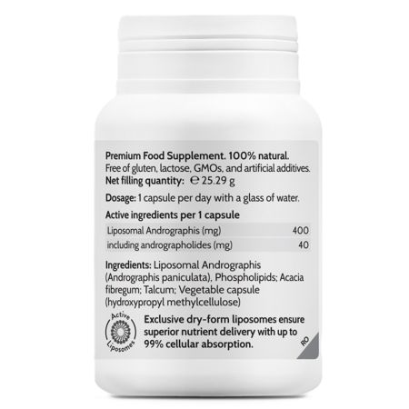 Liposomal Andro Flu-Defence, 45 capsule, Novo Biomedics 660798