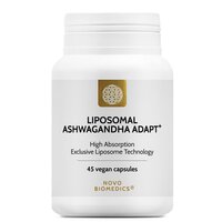 Liposomal Ashwagandha Adapt+, 45 capsule, Novo Biomedics