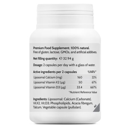 Liposomal Calcium Advanced, 60 capsule, Novo Biomedics 660822