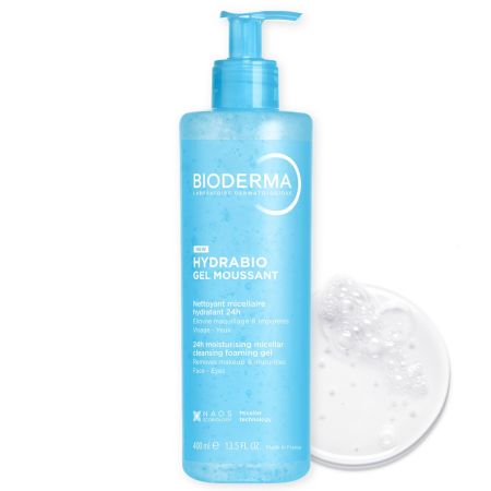 Gel Spumant Hydrabio, 400 ml, Bioderma 660829