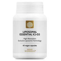 Liposomal Essential K2+D3, 45 capsule, Novo Biomedics