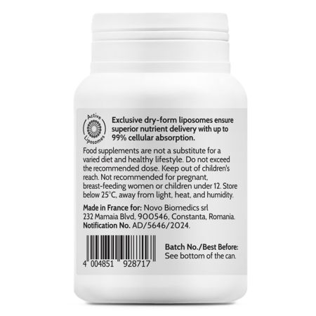 Liposomal Flash Pain Relief, 30 capsule, Novo Biomedics 660890