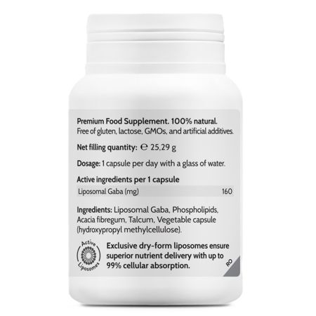 Liposomal Gaba Deep Calm, 45 capsule, Novo Biomedics 660899