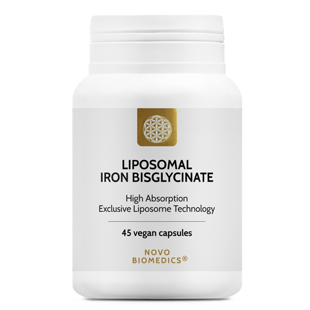 Liposomal Iron Bisglycinate, 45 capsule, Novo Biomedics