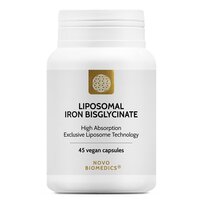 Liposomal Iron Bisglycinate, 45 capsule, Novo Biomedics