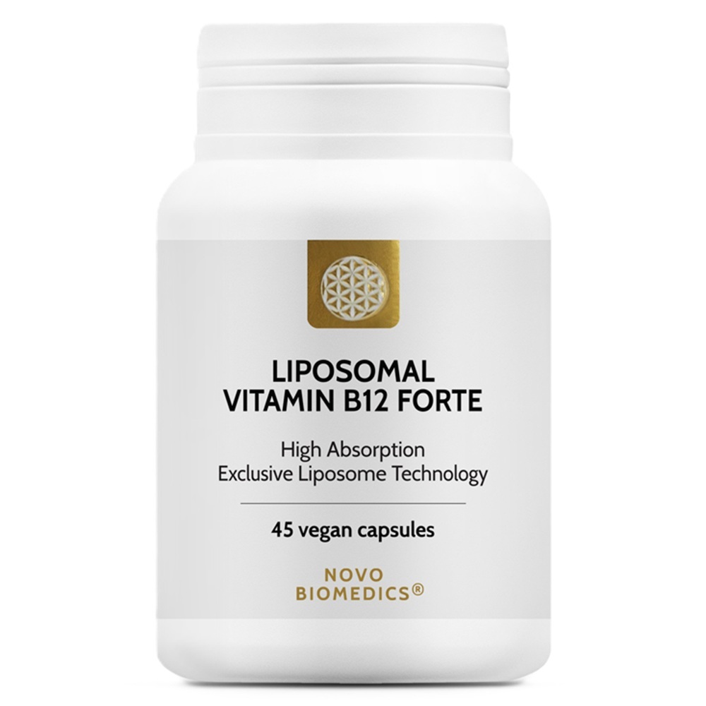 Liposomal Vitamin B12 Forte, 45 capsule, Novo Biomedics