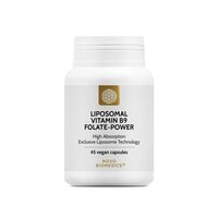 Liposomal Vitamin B9 Folate-Power, 45 capsule, Novo Biomedics