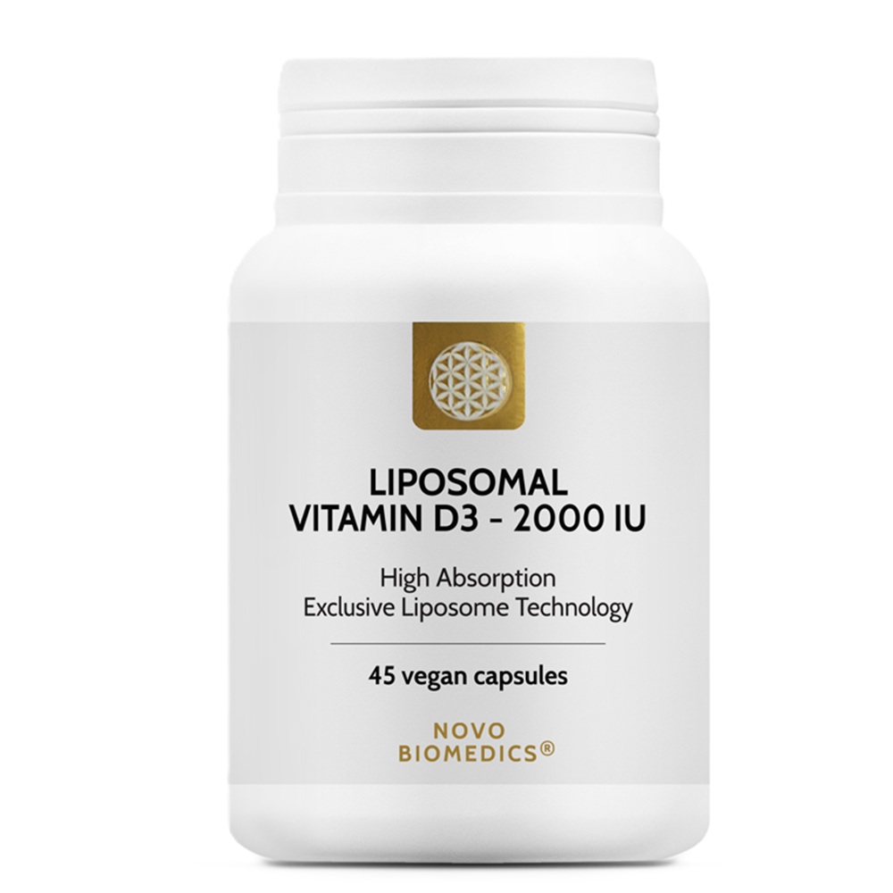 Liposomal Vitamin D3, 2000 IU, 45 capsule, Novo Biomedics