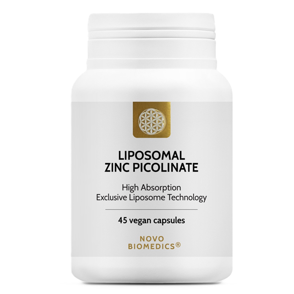 Liposomal Zinc Picolinate, 45 capsule, Novo Biomedics