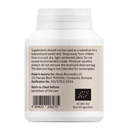 Extract de ciuperci bio Polyporus, 60 capsule, Novo Biomedics 661116