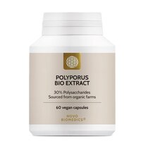 Extract de ciuperci bio Polyporus, 60 capsule, Novo Biomedics