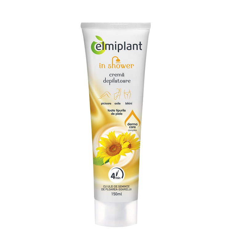 Crema depilatoare in-shower Velvet Touch, 150 ml, Elmiplant