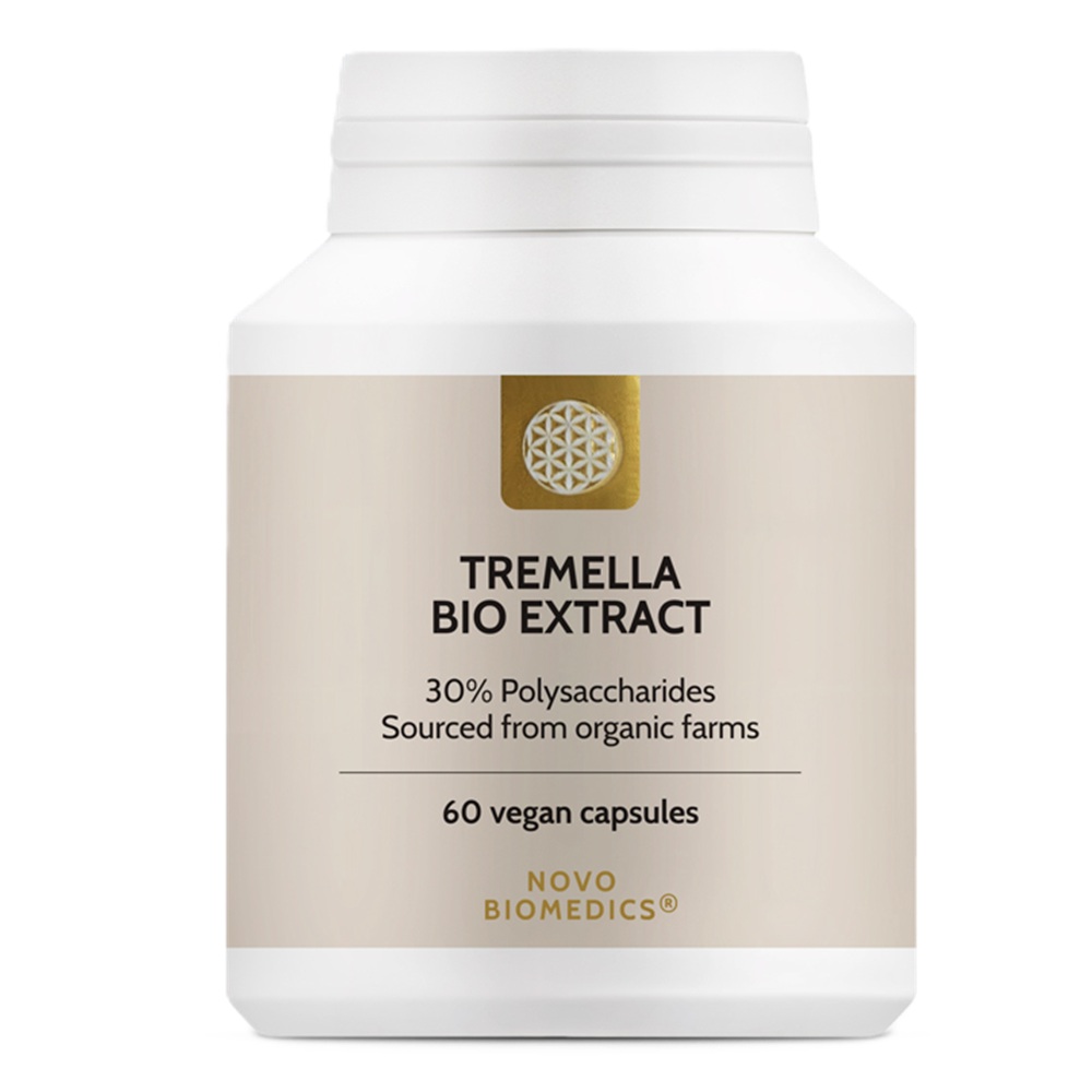 Extract de ciuperci bio Tremella, 60 capsule, Novo Biomedics