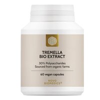 Extract de ciuperci bio Tremella, 60 capsule, Novo Biomedics