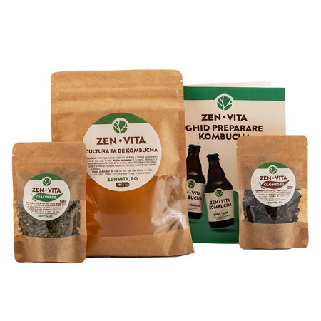 Mini kit Kombucha, 330 g, Zenvita 661366