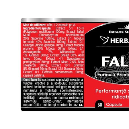 Falnik, 60 capsule, Herbagetica 698407