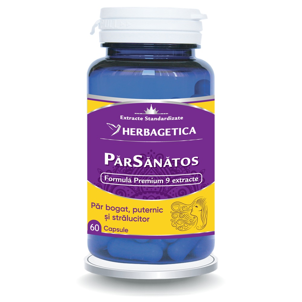 Par sanatos, 60 capsule, Herbagetica