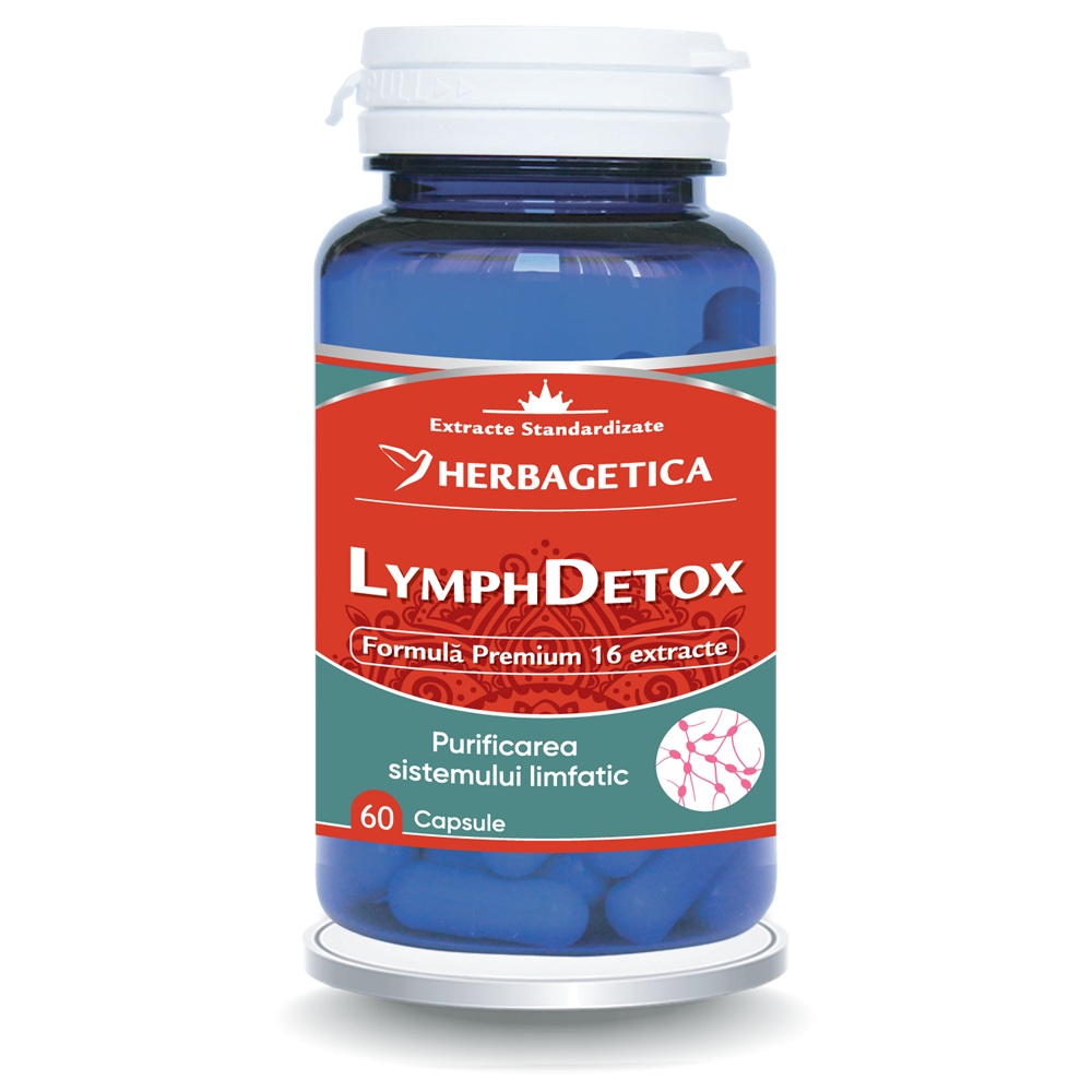 Lymph detox, 60 capsule, Herbagetica