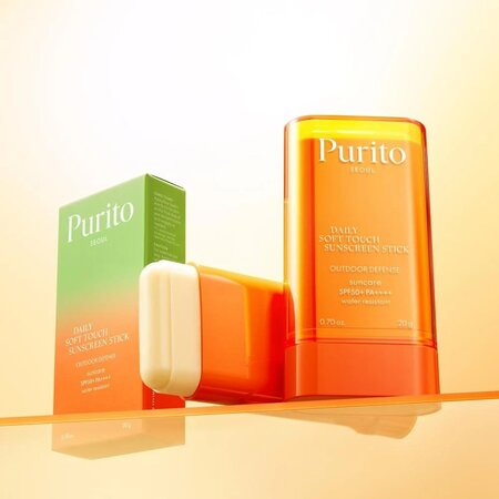 Stick pentru fata cu  protectie solara SPF 50+ Daily Soft Touch Sunscreen, 20 g, Purito 661659
