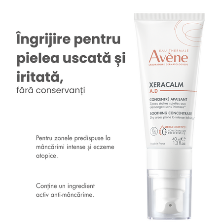 Concentrat calmant anti-mancarimi Xeracalm, 40 ml, Avene 661700