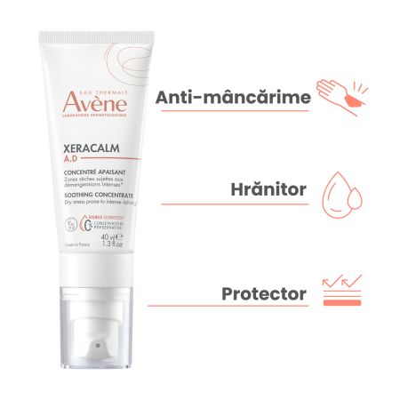 Concentrat calmant anti-mancarimi Xeracalm, 40 ml, Avene 661699