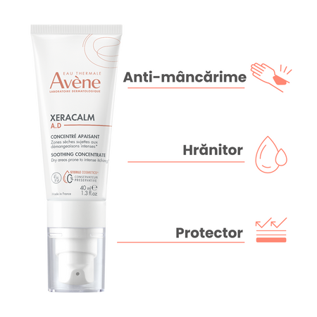Concentrat calmant anti-mancarimi Xeracalm, 40 ml, Avene 661699
