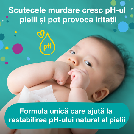 Servetele umede Fresh Clean, 52 bucati, Pampers 661797