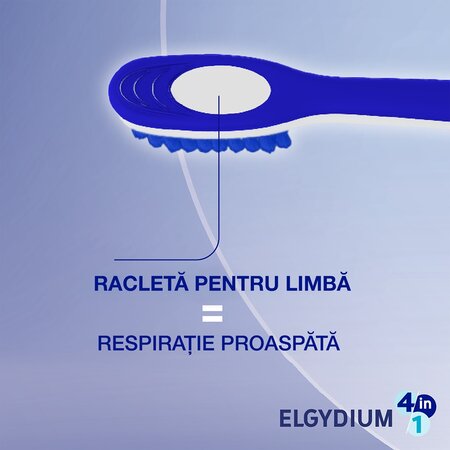 Periuta de dinti 4 in 1, 1 bucata, Elgydium 661980