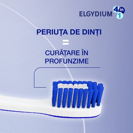 Periuta de dinti 4 in 1, 1 bucata, Elgydium 661979