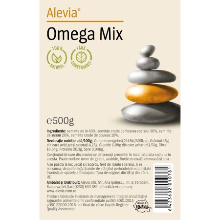 Omega mix, 500 g, Alevia 655818