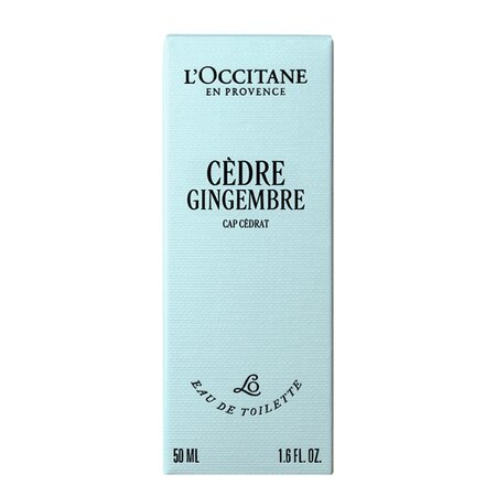 Apa de toaleta pentru barbati Cedre Gingembre, 50 ml, L'Occitane 662414