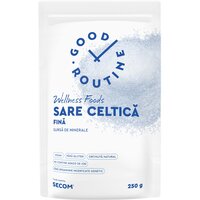 Sare celtica fina Good Routine, 250 g, Secom
