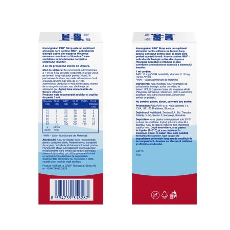 Sirop Imunoglukan P4H, 120 ml, Zentiva 662601