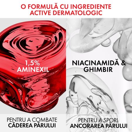 Serum capilar cu efect de regenerare Aminexil Clinical R.E.G.E.N. Booster Dercos, 90 ml, Vichy 662611