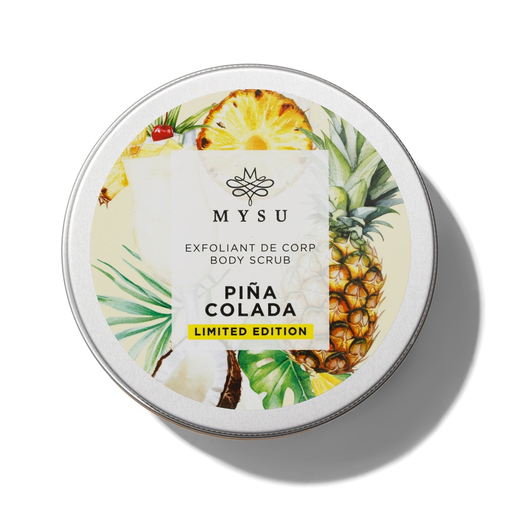 Exfoliant de corp Pina Colada, 185 ml, Mysu